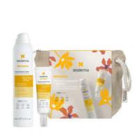 Pachet Spray Transparent cu SPF 50 200 ml+ Fluid Invizibil SPF50+ 50 ml Repaskin, Sesderma
