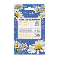 Masca de fata tip servetel, Calm & Smooth, 10 ml, Niyok