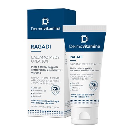DERMOVITAMINA RAGADI BALSAM PICIOARE CU 10% UREE 75 ML 7AO046A