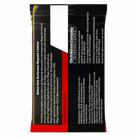 Set 10 carti TCG ME05 Pitch Black Boosters, Pokemon 801681