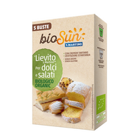 Praf de copt Bio fara gluten, 5 plicuri / 80 g, S.Martino