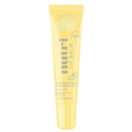 Balsam de buze iluminator, Lemon Pie, 10 g, BodyBoom 801995