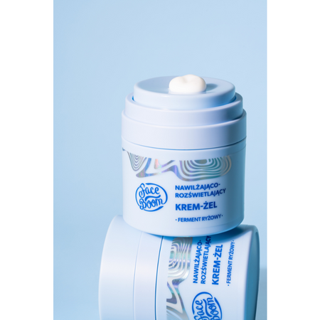Crema-gel hidratanta si iluminatoare FaceBoom Aura, 40 ml, BodyBoom 802036