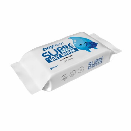 Servetele umede, Super Mini White, 8 pachete x 8 bucati, Doyfresh 802237