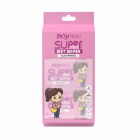 Servetele umede, Super Mini Pink, 8 pachete x 8 bucati, Doyfresh