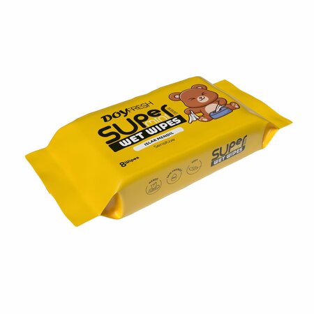 Servetele umede, Super Mini Yellow, 8 pachete x 8 bucati, Doyfresh 802240