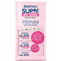 Servetele umede intime 8in1, Super Mini Intimate, 8 pachete x 8 bucati, Doyfresh