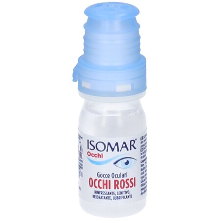 Picaturi oftalmice pentru ochi rosii cu apa de mare izotonica, 10 ml, Isomar 802250