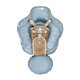 Colac gonflabil de inot pentru bebelusi Swim Pro, Bleu, 6-36 luni, Sipo 802300