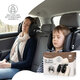 Tetiera auto reglabila cu memory foam pentru copii si adulti, Negru, Sipo 802351
