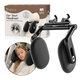Tetiera auto reglabila cu memory foam pentru copii si adulti, Negru, Sipo 802354