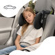 Tetiera auto reglabila cu memory foam pentru copii si adulti, Negru, Sipo 802348
