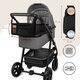 Gentuta organizator pentru carucior, Negru, Sipo 802362
