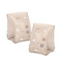 Aripioare gonflabile de inot pentru copii, Beige, 3-6 ani, Sipo