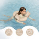 Aripioare gonflabile de inot pentru copii, Beige, 3-6 ani, Sipo 802434