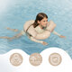 Colac gonflabil de inot pentru copii, 50 cm, Beige, 3-6 ani, Sipo 802445