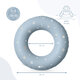 Colac gonflabil de inot pentru copii, 50 cm, Blue, 3-6 ani, Sipo 802463
