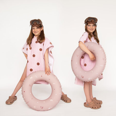 Colac gonflabil de inot pentru copii, 50 cm, Pink, 3-6 ani, Sipo 802478