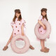Colac gonflabil de inot pentru copii, 50 cm, Pink, 3-6 ani, Sipo 802478