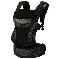 Marsupiu ergonomic din material tricotat Inspire, 3.5 - 15 kg, Negru, Dreambaby