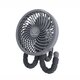 Ventilator portabil cu protectie si picioare flexibile, Gri, Dreambaby 802513