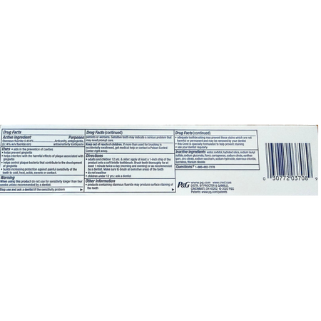 Pasta de dinti Pro-Health Advanced Whitening + Intensive Clean, 146 g, Crest 802784