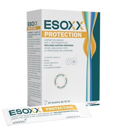 Dispozitiv medical pentru tratamentul refluxului gastroesofagian acid si non acid Reflux Protection, 20 plicuri, Esoxx