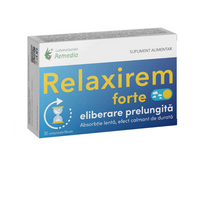 Relaxirem Forte cu eliberare prelungita, 30 comprimate filmate, Laboratoarele Remedia