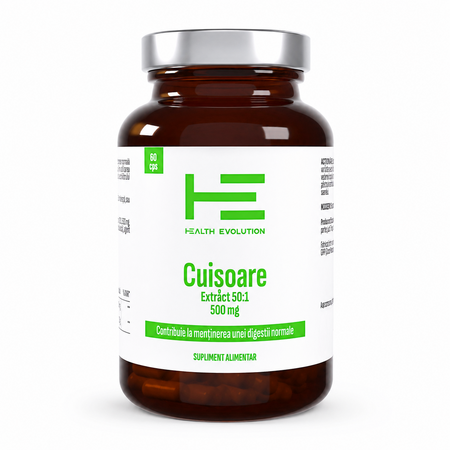 Cuisoare Extract, 500 mg, 60 capsule, Health Evolution