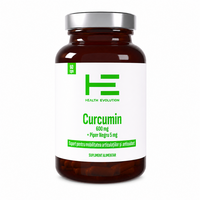 Curcumin 600 mg + Piper Negru 5 mg, 60 capsule, Health Evolution