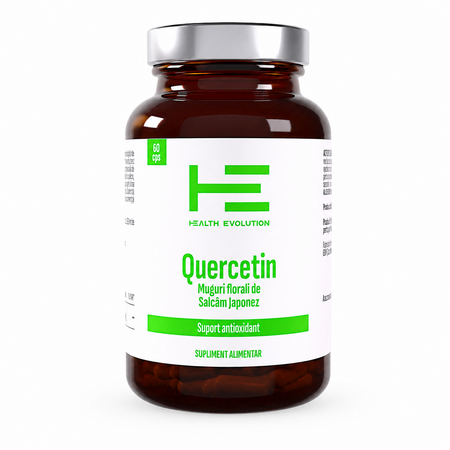Quercetina Extract, 500 mg, 60 capsule, Health Evolution