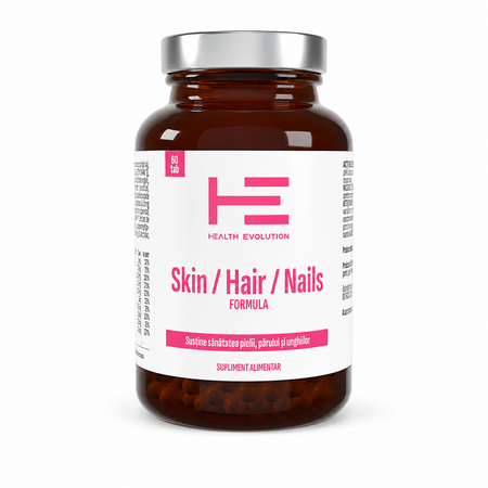 Skin, Hair & Nails formula, 60 tablete, Health Evolution