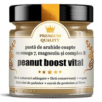 Pasta de arahide coapte, Peanut Boost Vital, 250 g, Secretele Ramonei