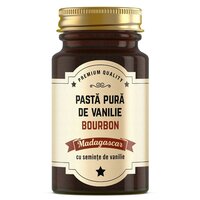 Pasta pura de vanilie Bourbon, 100 g, Laboratoarele Remedia