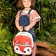 Rucsac pentru copii impermeabil, Alice Vulpita, 2 ani+, Lilliputiens 804136