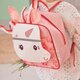 Rucsac pentru copii impermeabil, Happy Lena, 2 ani+, Lilliputiens 804152