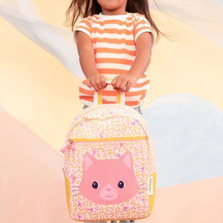 Rucsac pentru copii impermeabil, Pisica Jeanne, Lilliputiens 804180