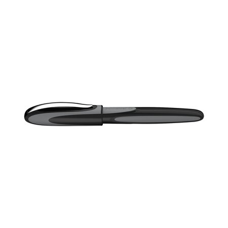 Stilou pentru stangaci cu penita din otel inoxidabil Ray, Onix, Schneider 804234