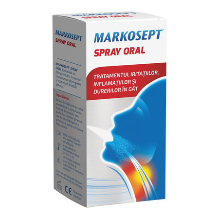 Markosept spray oral, 20 ml, Fiterman Pharma