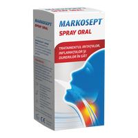 Markosept spray oral, 20 ml, Fiterman Pharma