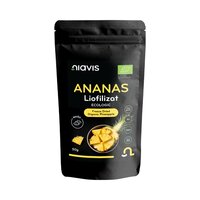 Ananas liofilizat bucati ecologic, 50 g, Niavis