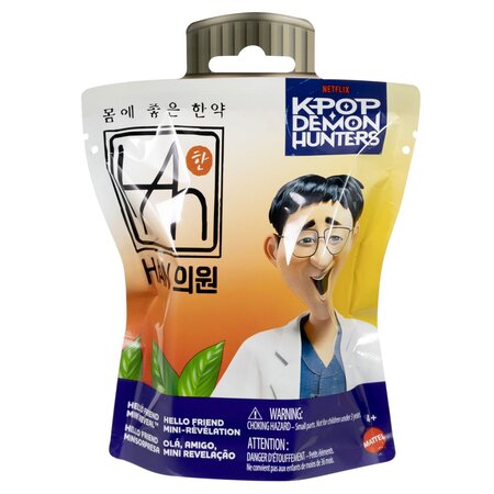 K Pop Vanatori de Demoni minifigurina breloc surpriza, 3.8 cm, 4 ani+, Mattel 805097