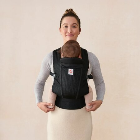 Marsupiu ergonomic Omni Lite Mesh, 3-16 kg, Onyx Black, Ergobaby 805104