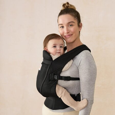 Marsupiu ergonomic Omni Lite Mesh, 3-16 kg, Onyx Black, Ergobaby 805103