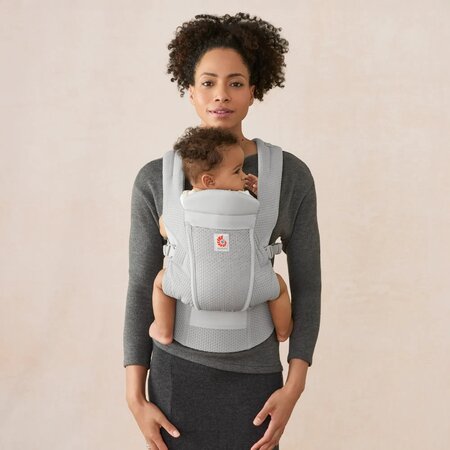 Marsupiu ergonomic Omni Lite Mesh, 3-16 kg, Pearl Grey, Ergobaby 805120