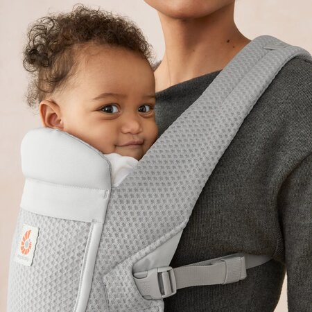 Marsupiu ergonomic Omni Lite Mesh, 3-16 kg, Pearl Grey, Ergobaby 805119
