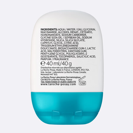 Gel-crema matifiant pentru exces de sebum si pori vizibili Effaclar Supramolecular, 40 ml, La Roche-Posay 805179