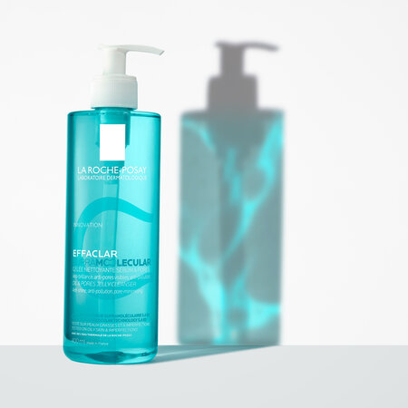 Gel de curatare pentru exces de sebum si pori vizibili Effaclar Supramolecular, 400 ml, La Roche-Posay 805213