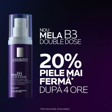 Ser ingrijire intensiva anti-pete si pentru fermitate Mela B3 Double Dose, 40 ml, La Roche Posay 805257
