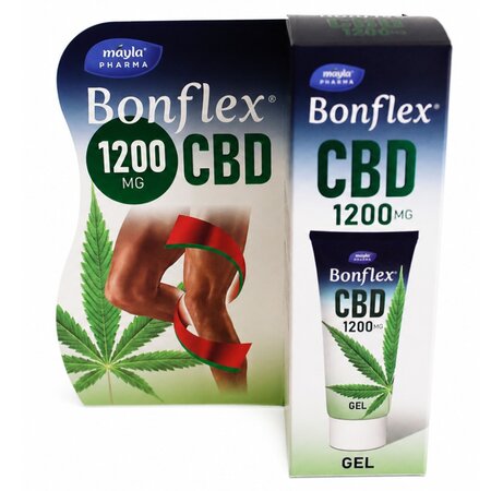 Gel cu canabidiol pentru masaj CBD, 100 ml, Bonflex